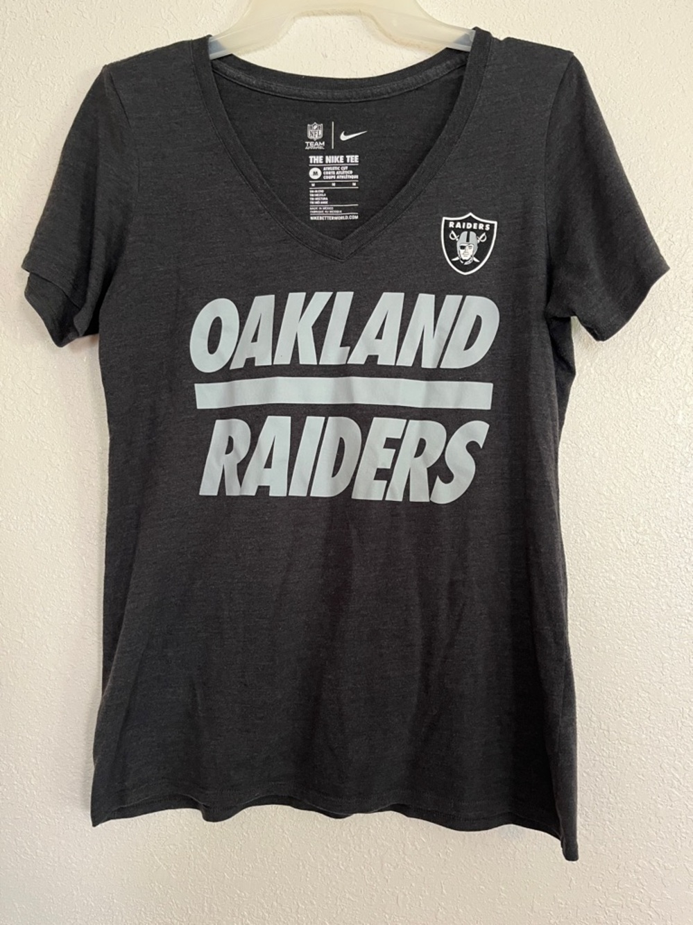 Nike Oakland Raiders Shirt Sz Medium